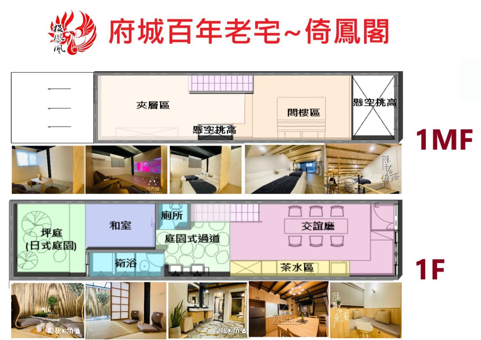 捉鳳凰 台南百年老宅包棟導覽民宿系列catchphoenix Centennial Guesthouse Esterno foto